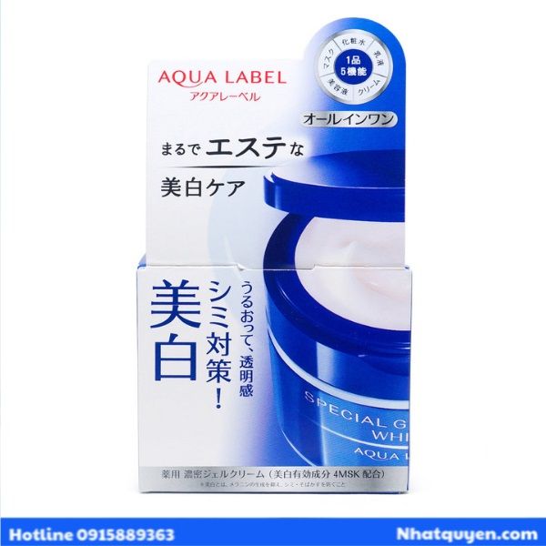 Kem dưỡng trắng Shiseido Aqualabel White Nhật Bản