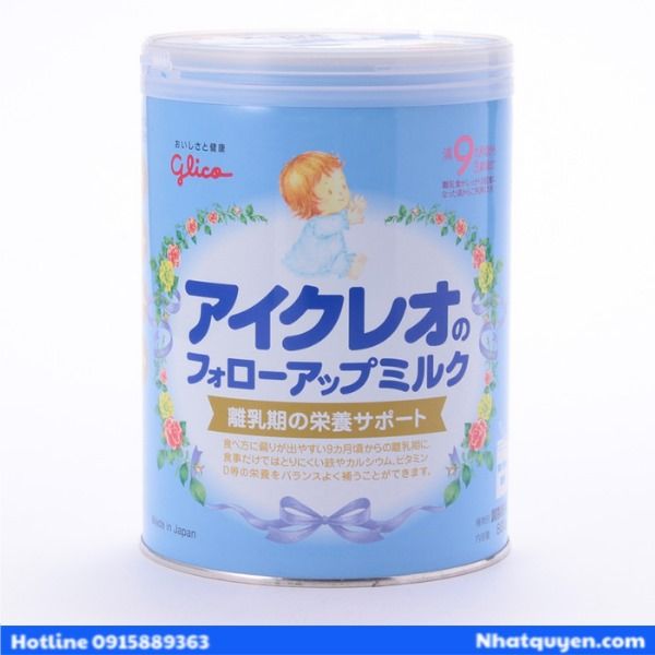Sữa Bột Glico Icreo số 1 lon 820g Nhật Bản