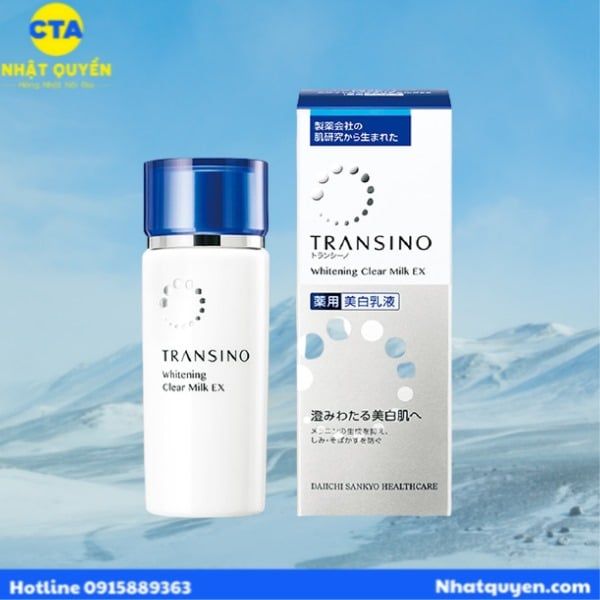 Sữa dưỡng Transino Whitening Clear milk