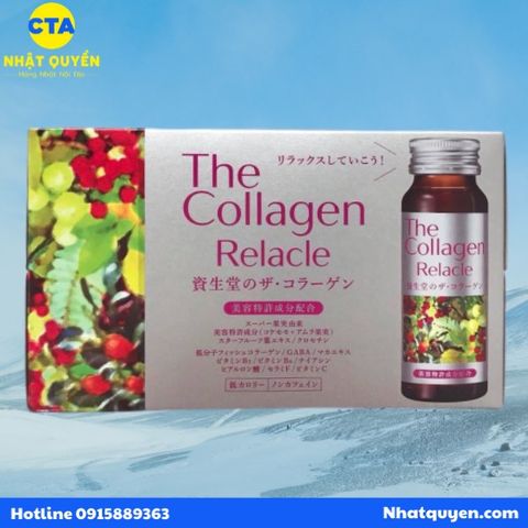 Nước uống đẹp da The Collagen Relacle Shiseido Nhật Bản