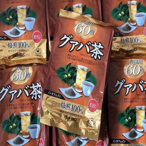Review trà lá ổi Orihio Nhật Bản