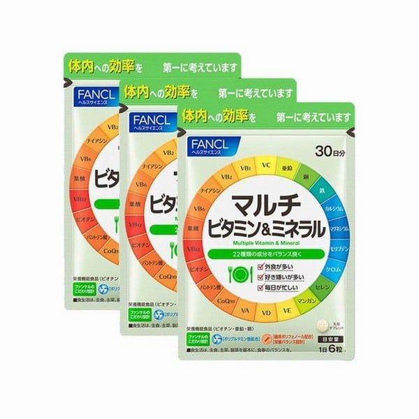 TPCN tổng hợp vitamin và khoáng chất Fancl Nhật Bản
