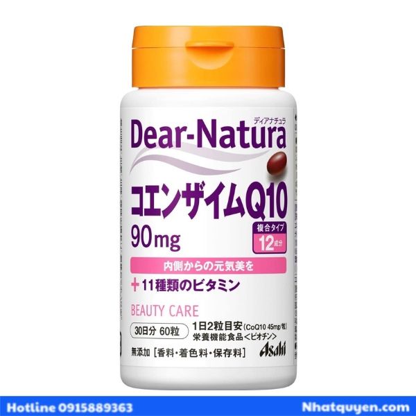 Coenzyme Q10 Asahi Dear Natura