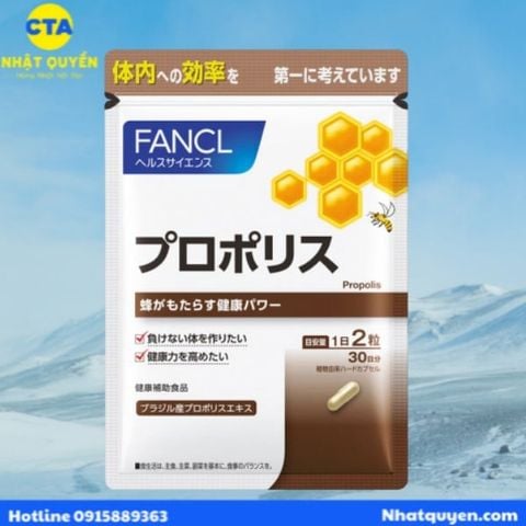 Viên nang chiết xuất keo ong Fancl Nhật Bản