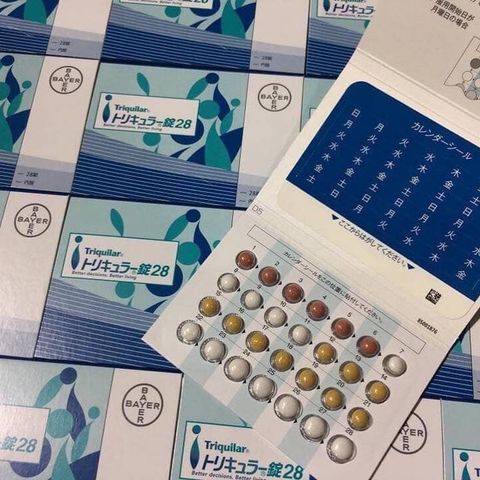 Thuốc tránh thai hàng ngày Triquilar Bayer của Nhật vỉ 28 viên