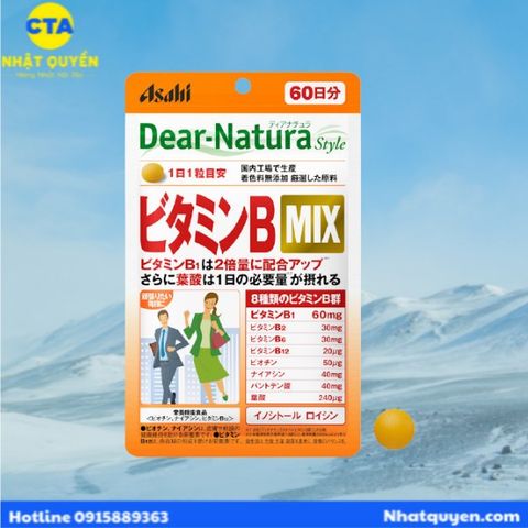 Viên uống Vitamin B Mix Dear Natura Nhật Bản