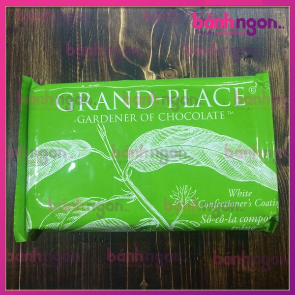 Chocolate Grand Place tấm trắng 110gr Bánh Ngon Shop Đồ Làm Bánh Giá Rẻ