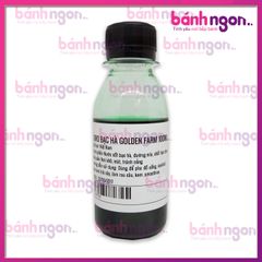 Siro Hương Bạc Hà Golden Farm 100ml