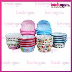 Bộ 1000 Cup giấy mềm đáy 5cm ( dùng cho khuôn to )