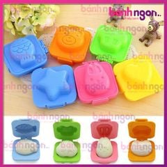 Bộ 6 khuôn cơm Bento hình thú ngộ nghĩnh