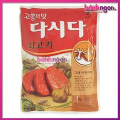 Hạt Nêm Bò/Bột Bò Dasida Hàn Quốc Gói 1Kg