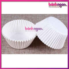 Giấy Nến Tròn Lót Bánh Bao Cắt Sẵn Đường Kính 10 - 12cm (40 Tờ)