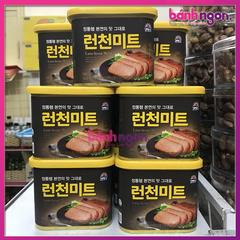 Thịt Hộp Spam Sajo Luncheon Meat Hàn Quốc 340Gram