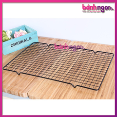 Rack Hong Bánh / Vỉ Nướng Bánh Inox 40x60cm Có Chân