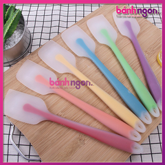 Phới Trộn Bột Spatula Silicone Chịu Nhiệt, Đúc Liền Dùng Để Đánh Bột,Trộn Bột, Vét Kem (Đúc Trong)