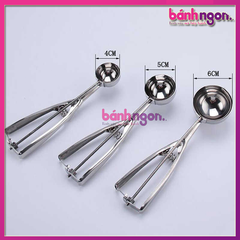 Muỗng Múc Kem Inox 4cm - 5cm - 6cm