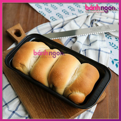 Khuôn Loaf Đúc Hình Chữ Nhật Chống Dính Làm Bánh Mì Hoa Cúc 15cm - 25cm - 29cm