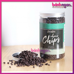 Socola Chip (Chocolate chip) Dùng Trang Trí Bánh 700g (Đen)