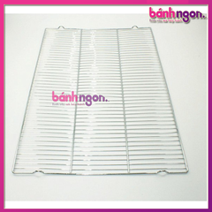 Rack Hong Bánh / Vỉ Nướng Bánh Inox 40x60cm Có Chân