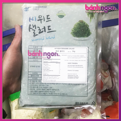 Rong Biển Tươi Trộn Vị Sẵn Ăn Liền Làm Salad Hàn Quốc Gói 1Kg