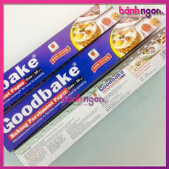 Giấy Nến Nướng Bánh Không Thấm Dầu Goodbake Dùng Để Lót Nướng Bánh 30cm x 5m