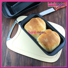 Khuôn Loaf Đúc Hình Chữ Nhật Chống Dính Làm Bánh Mì Hoa Cúc 15cm - 25cm - 29cm