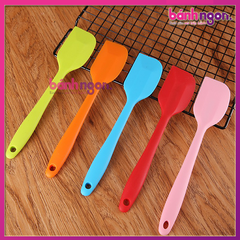 Phới Trộn Bột Spatula Silicone Chịu Nhiệt, Đúc Liền Dùng Để Đánh Bột,Trộn Bột, Vét Kem 21cm-28cm