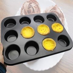 Khuôn Bánh Cupcake 12 Lỗ Chống Dính