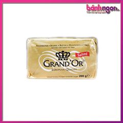 Bơ Lạt Bỉ/Bơ Nhạt Thực Vật Grand’Or 200g(82% béo)