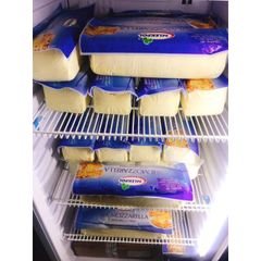 [ PHÔ MAI NGUYÊN KHỐI 2,5KG ] PHÔ MAI MOZARELLA - Cheese Mozzarella Mlekpol làm Phô mai que, Pizza, Phủ Tokbokki