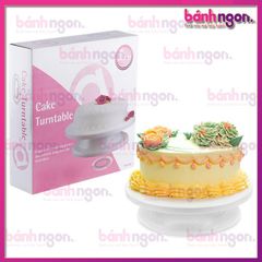 Bàn Xoay Nhựa Decor Trang Trí Bánh