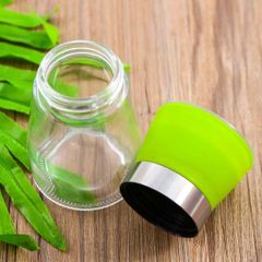 Dụng Cụ Xay Tiêu Thủy Tinh Nắp Nhựa Tiện Dụng