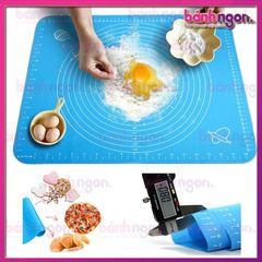 Tấm lót nhào bột silicone/thảm nhào bột chống dính 50x40cm