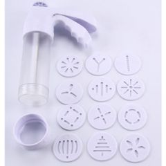 Bộ Cookies Press Nhựa Làm Bánh Quy 12 Mặt