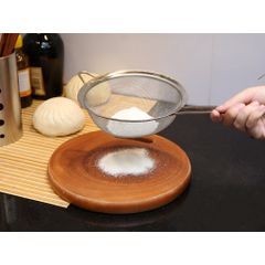 Rây lọc inox cán nhựa lọc sữa đậu nành, tổ yến, cháo, bột (chọn cỡ)