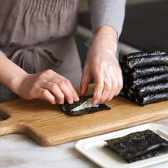 Rong Biển Cuộn Cơm Kimbap,Shushi HAESONG Gói 10 Lá 23g,Rong Biển Làm Món Cơm Hàn Quốc