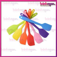 Phới silicon /spatula phới trộn bột/vét bột