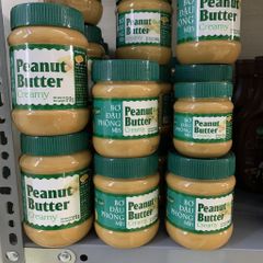 Bơ đậu Phộng – Bơ Lạc – Peanut Butter Golden Farm Dạng Mịn Hoặc Dạng Hạt Hộp Nhựa, Thơm Ngon, Tiện Dụng, Giàu Dinh Dưỡng