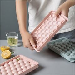 KHUÔN NHỰA LÀM THẠCH RAU CÂU,ĐÁ BI 33 VIÊN