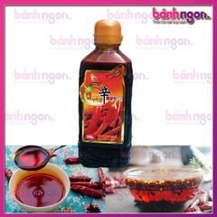 [Mã GROSALE2703 giảm 8% đơn 250K] TINH DẦU ỚT NẤU MÌ CAY NHẬP KHẨU HÀN QUỐC 550ML