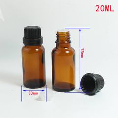 Bộ 10 Chai Thủy Tinh 50ml Đựng Tinh Dầu Nhỏ Giọt 20ml