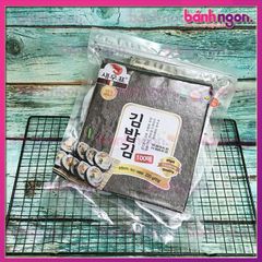 RONG BIỂN CUỘN CƠM SUSHI GIM BAB GIM 100 LÁ