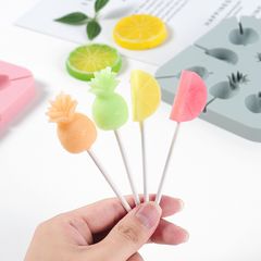 Khuôn Kẹo Mút Lollipop, Khuôn Silicon Hình Thú Love/Thú/Hoa Quả/ Cây Thông Làm Kẹo Mút Dễ Thương Cho Bé