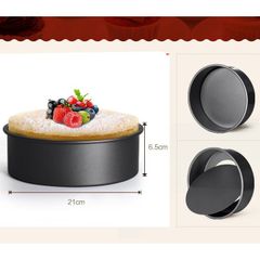Khuôn bánh nướng bánh, chất liệu thép cacbon phủ chống dính nguyên sét đủ bộ 5 khuôn tiết kiệm