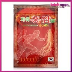 20 MIẾNG CAO DÁN HỒNG SÂM POWER RED GINSENG