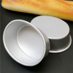 Khuôn Nhôm Đúc Oval Mini/khuôn Bầu Dục Làm Bánh Cheesecake, Bánh Bông Lan D03-D04