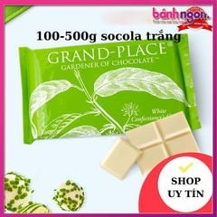 100g Socola Trắng ⚡ SIÊU NGON ⚡ Chocolate Trắng Vị Đắng đặc Trưng Ngon Độc Đáo