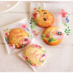 Túi Đựng Bánh Quy, Bánh Dứa Thank You 10cm Set 10c