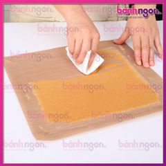 Vải Lót Nướng Bánh/Tấm Lót Nướng Thực Phẩm Chống Dính Dùng Được Nhiều Lần