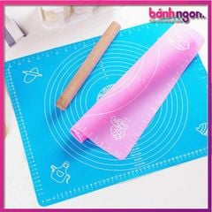 Tấm Lót Nhào Bột Nướng Bánh Chất Liệu Silicone Chịu Nhiệt